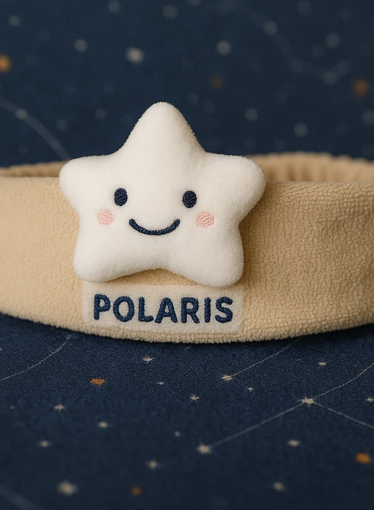 Polaris Star Plush Baby Headband – Soft and Cute Headband for Newborn Photography