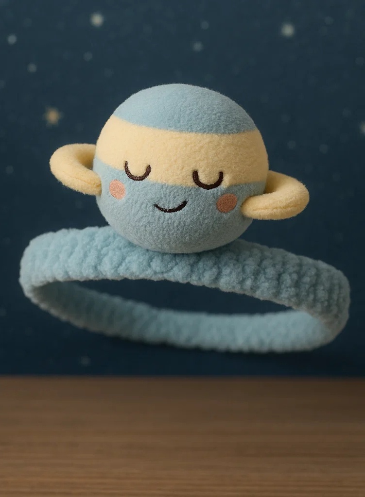 Polaris Plush Baby Headband – Cute and Soft Baby Headwear for Newborn Photography