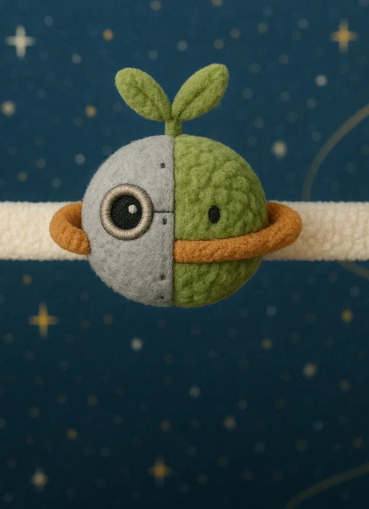 Planet Plüsch Baby Stirnband – Niedliches und Weiches Baby Kopfband für Neugeborenen-Fotografie
