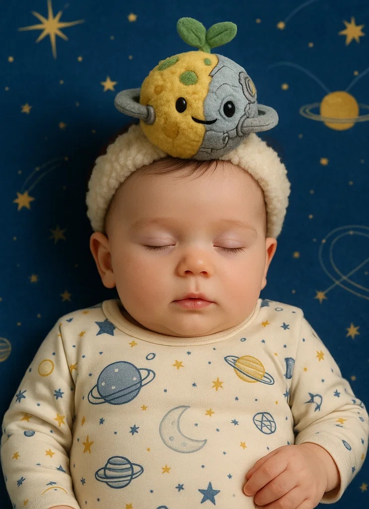 Planet Plush Baby Headband – Soft and Cute Headwear for Newborn Photography