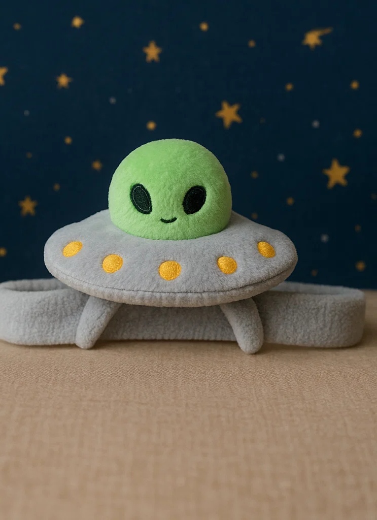 Planet Explorer Plush Baby Headband