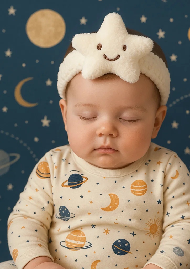 RadiantHalo Star Baby Headband