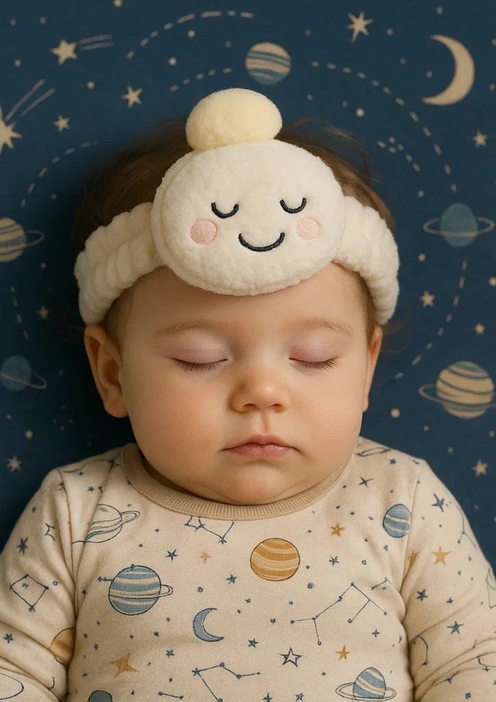 RadiantHalo Cloud Baby Headband