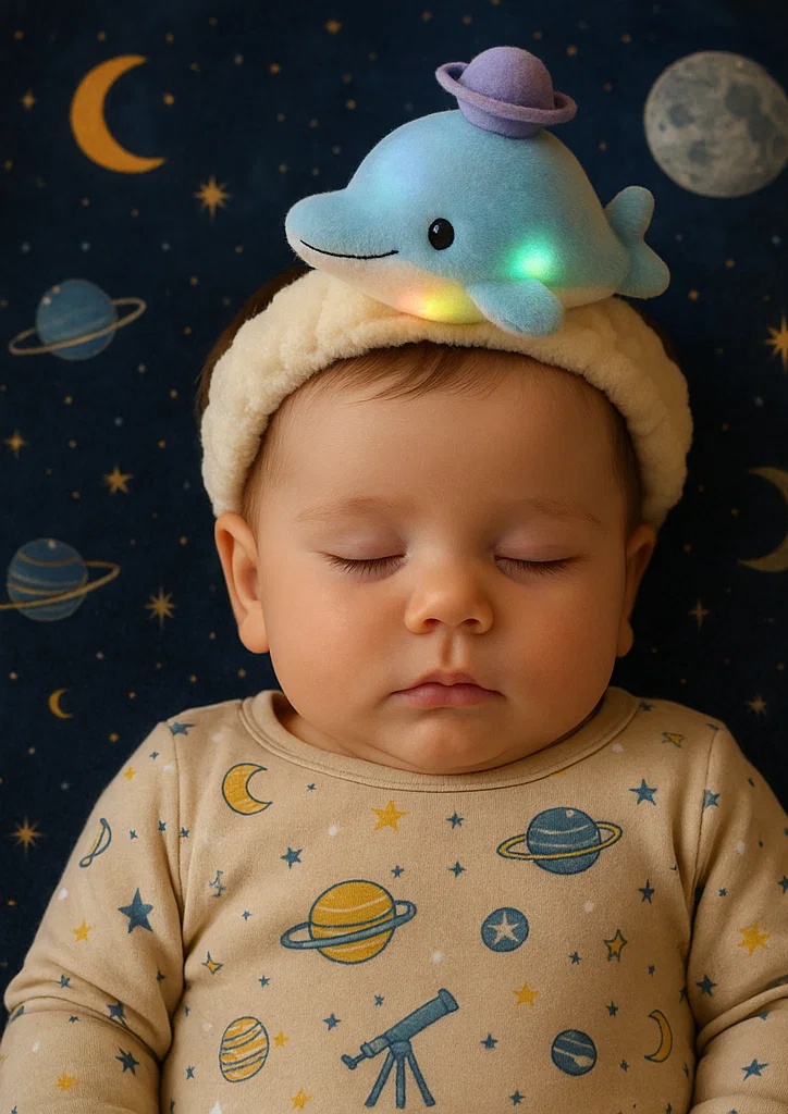 RadiantHalo Dolphin Baby Headband