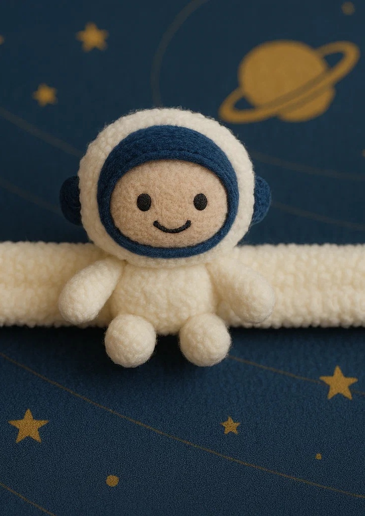 RadiantHalo Astronaut Baby Headband