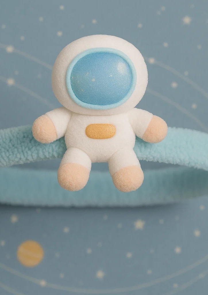RadiantHalo Astronaut Baby Stirnband