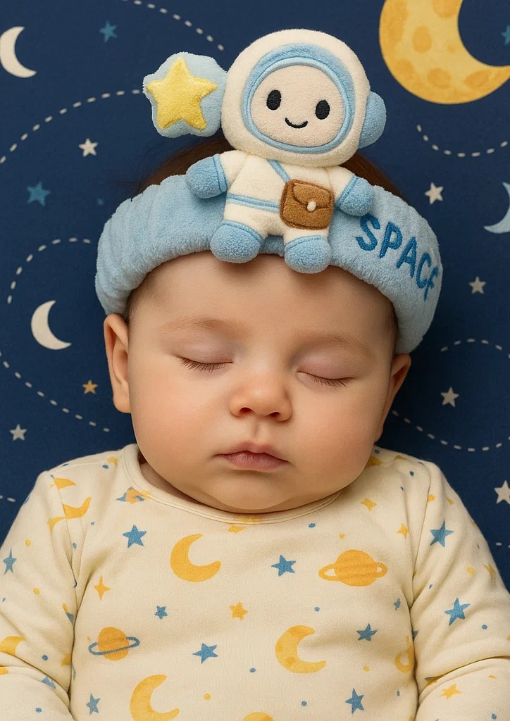 Faixa de Cabelo para Bebê Astronauta RadiantHalo