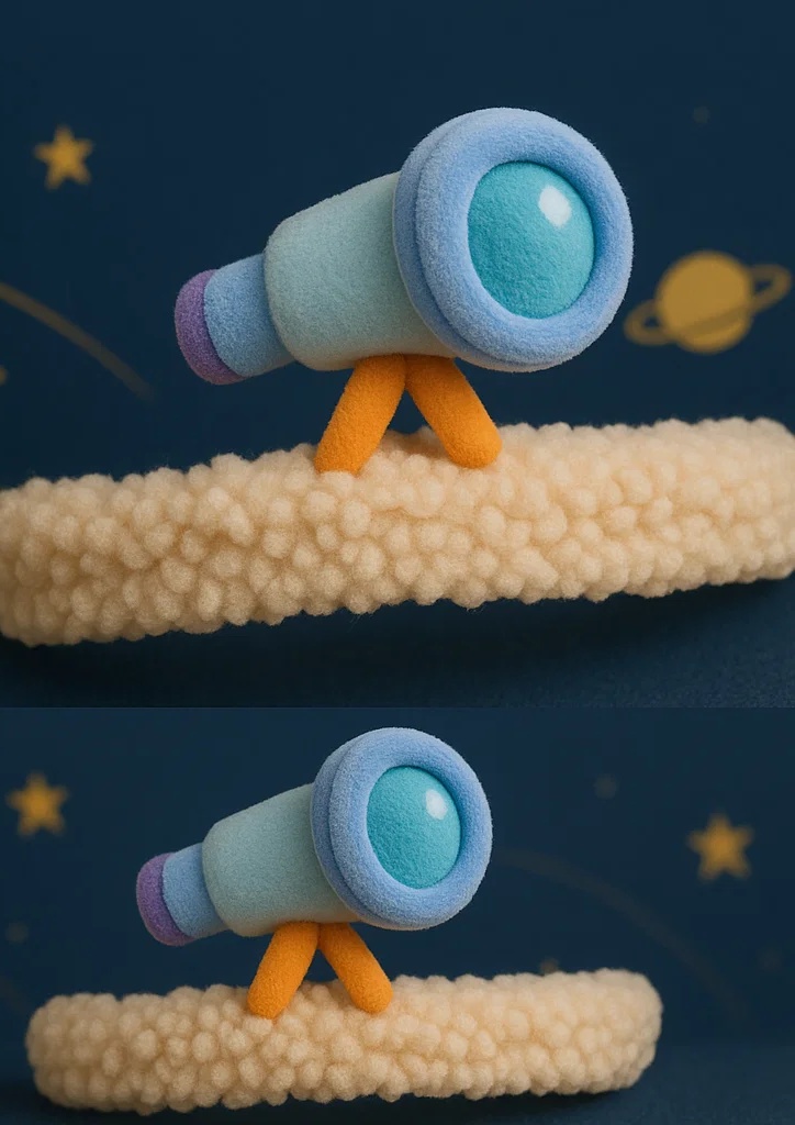 Cinta para el Cabello de Bebé con Telescopio RadiantHalo