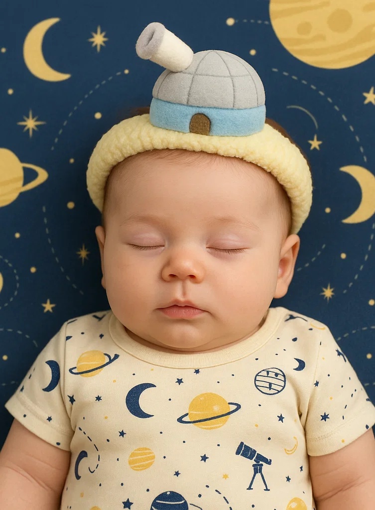 Observatory Model Plush Baby Headband
