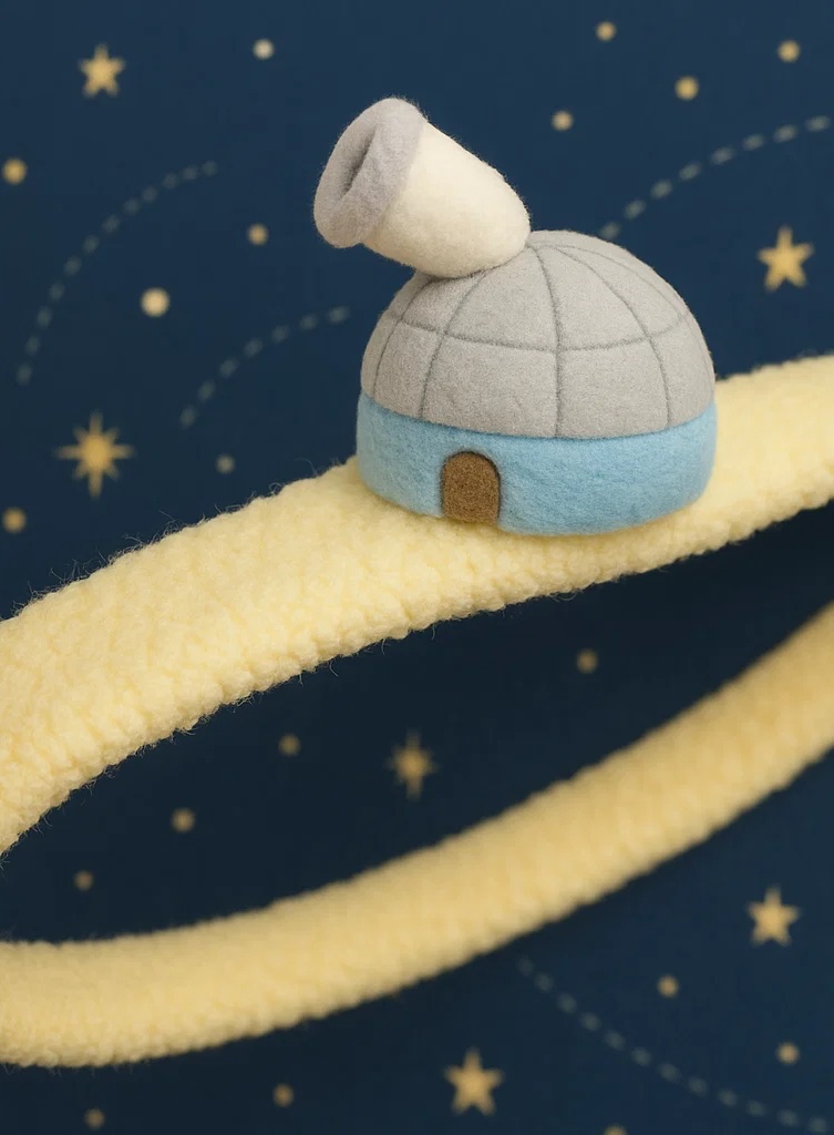 Observatory Model Plush Baby Headband