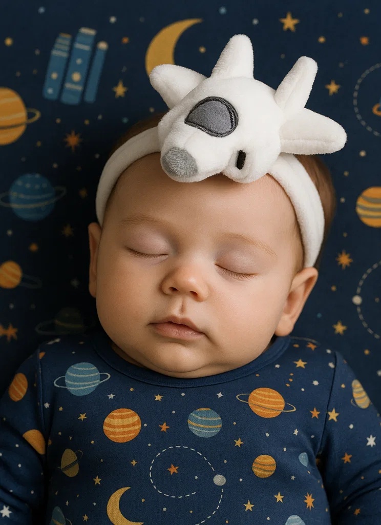J-20 Fighter Jet Headband for Babies