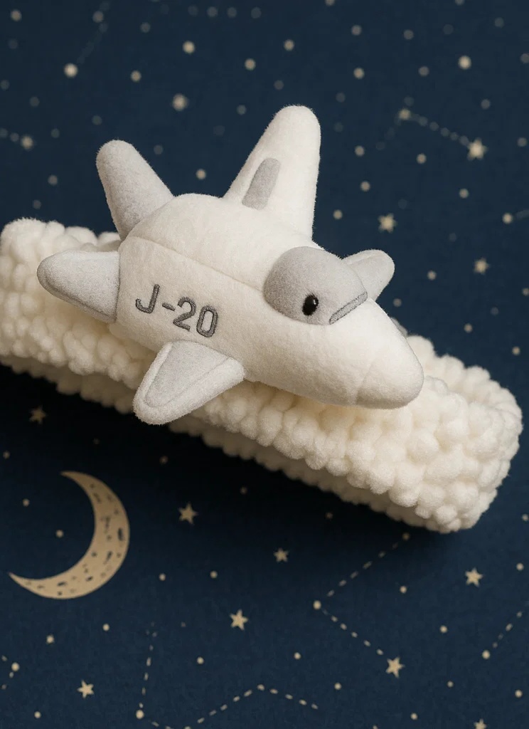 J-20 Kampfjet Stirnband für Babys