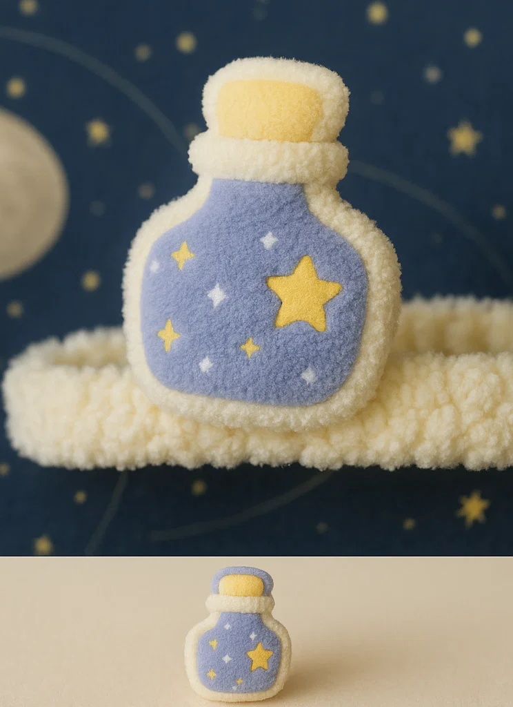 Starry Bottle Headband for Babies