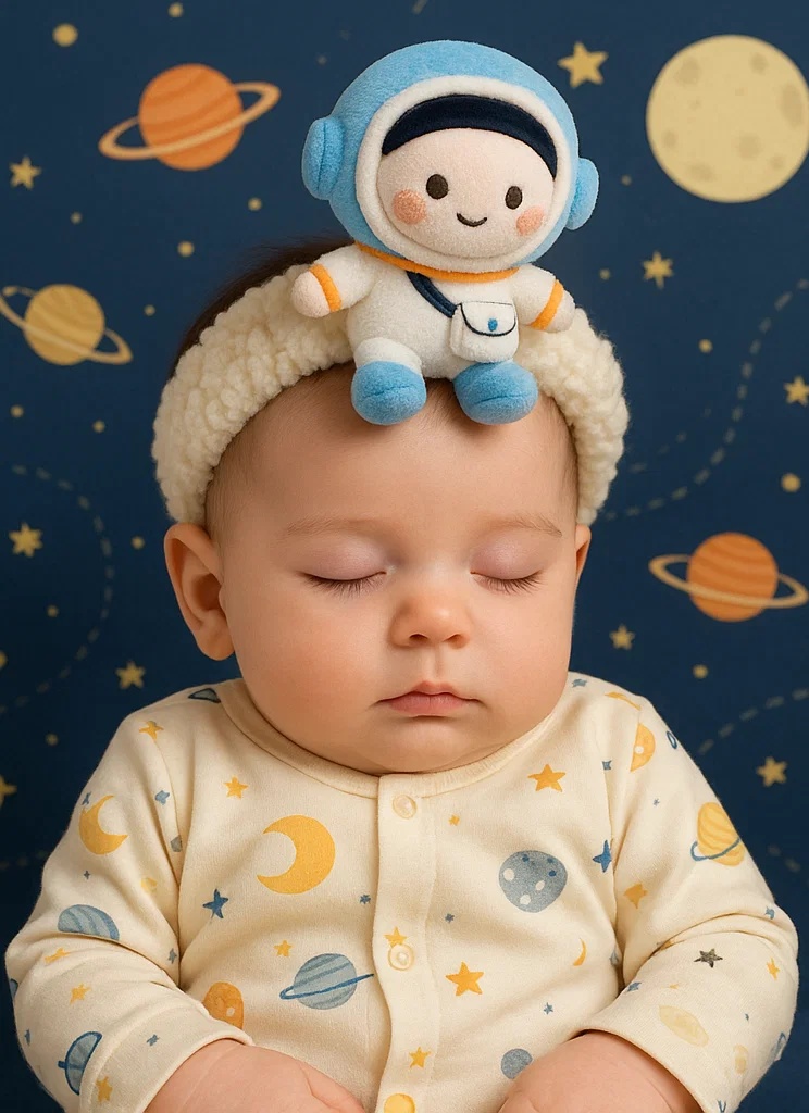 Astronaut Boy Headband for Babies