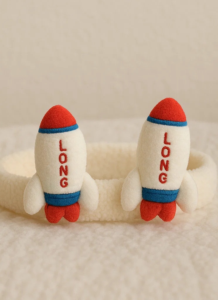 Rocket Headband for Babies