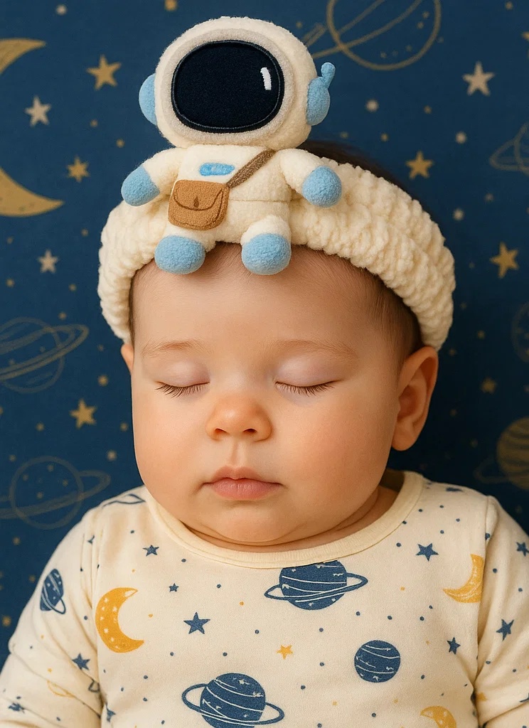 Space Explorer Baby Headband
