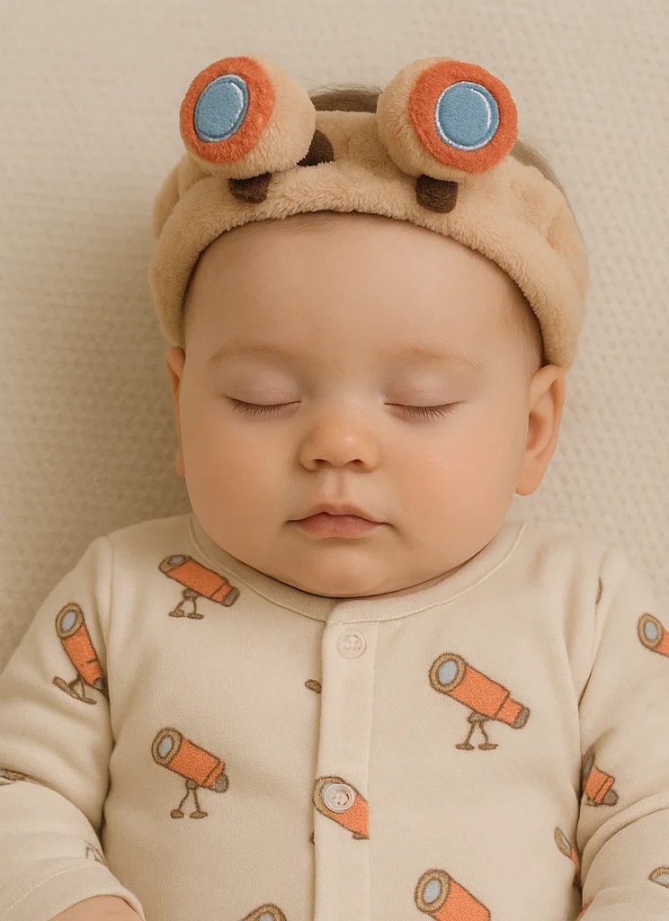 Telescope Plush Baby Headband