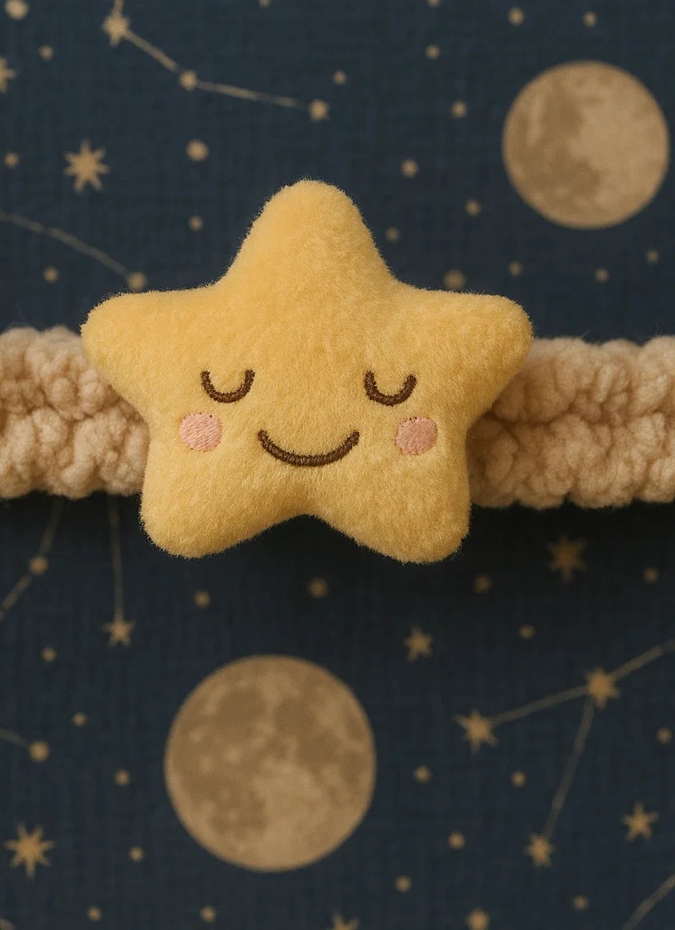 Starry Star Headband for Babies