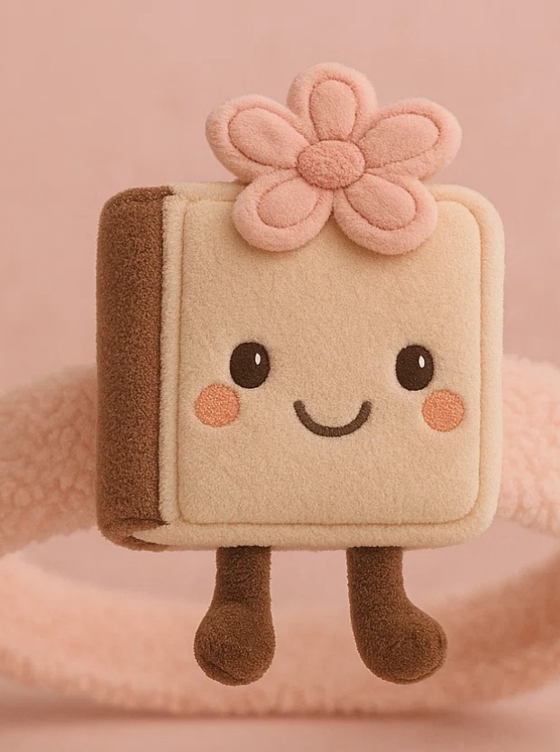 📖 Plush Book Baby Headband – Cute Cartoon Newborn Infant Hair Accessory