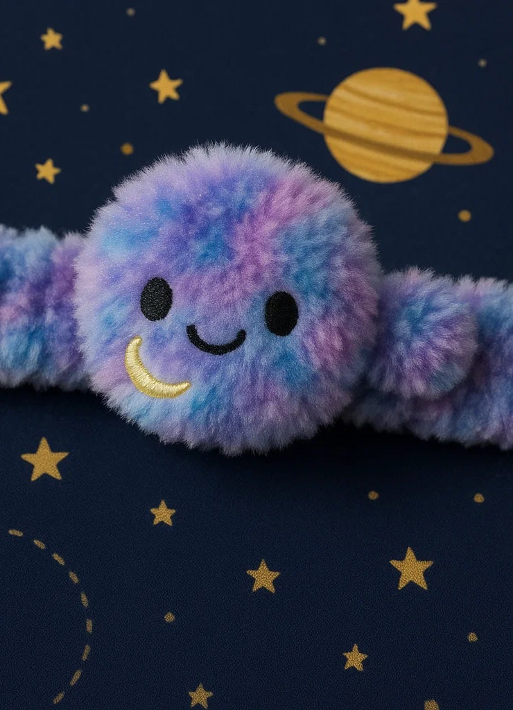 Purple Cloud Baby Headband