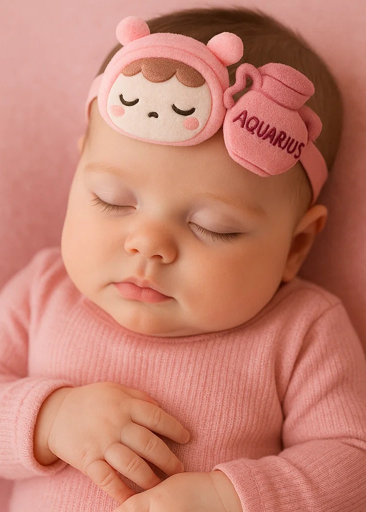 Aquarius Baby Headband