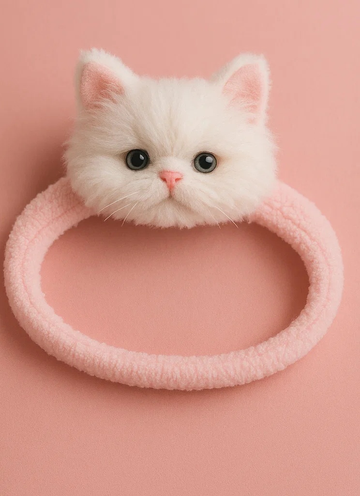 Fluffy Kitten Baby Headband