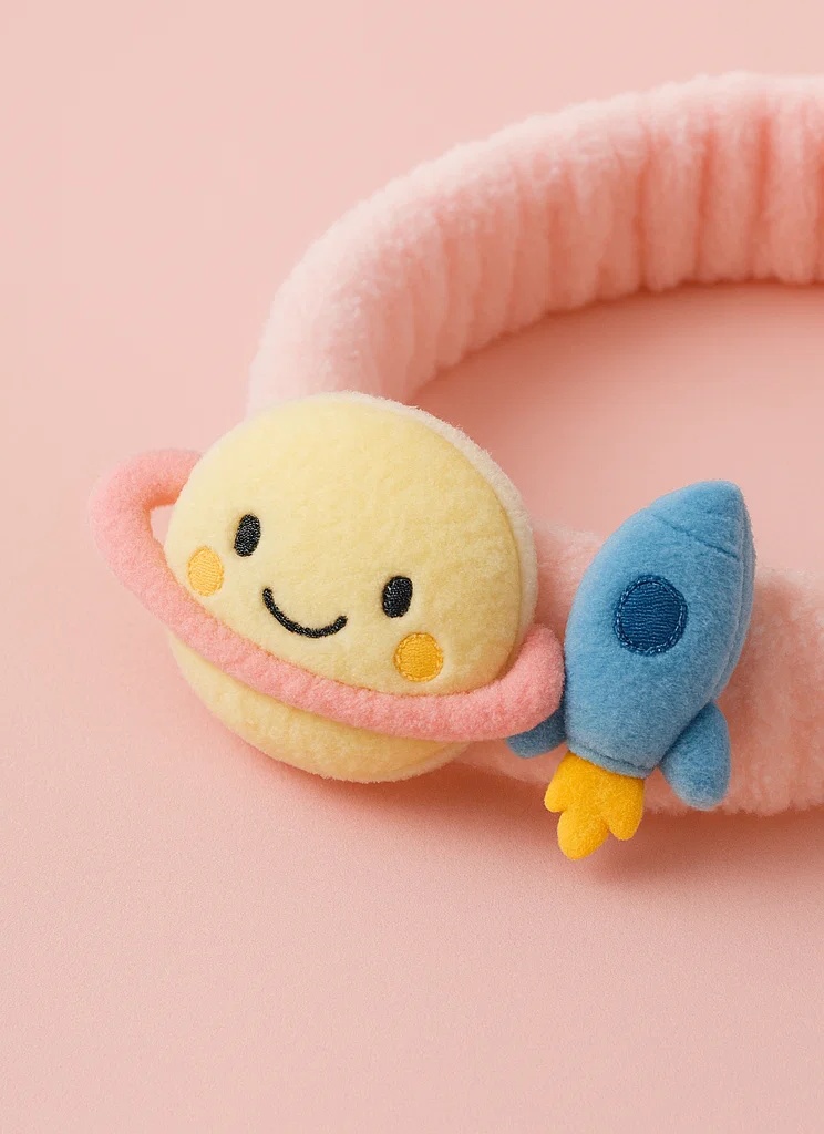 Rocket & Planet Baby Headband