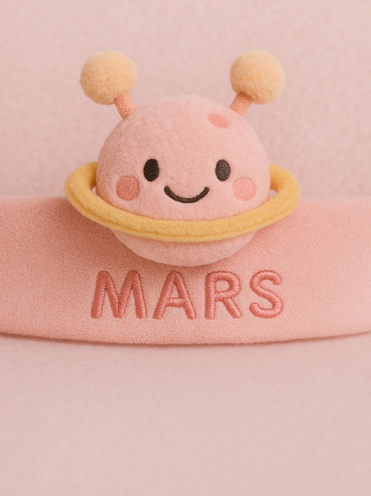 Bandeau charmant à thème Saturne