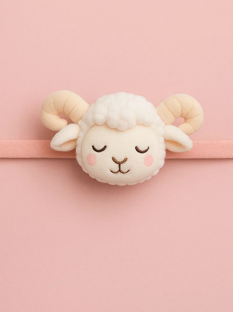 Sweet Aries Zodiac Sheep Headband