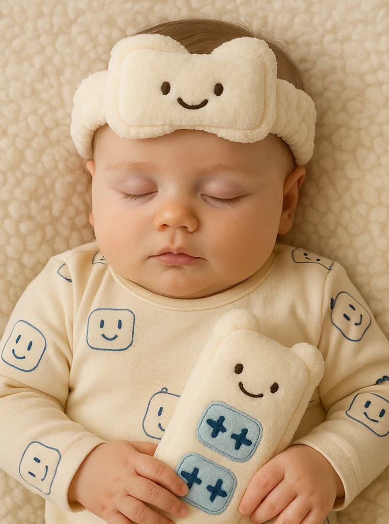 Soft Plush Cartoon Baby Headband Set – Cute & Cozy Designs