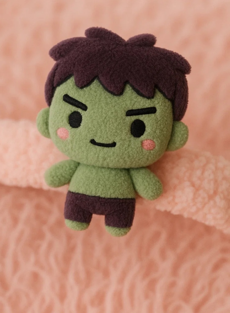 Green Monster Plush Baby Headband – Cute Hero Style
