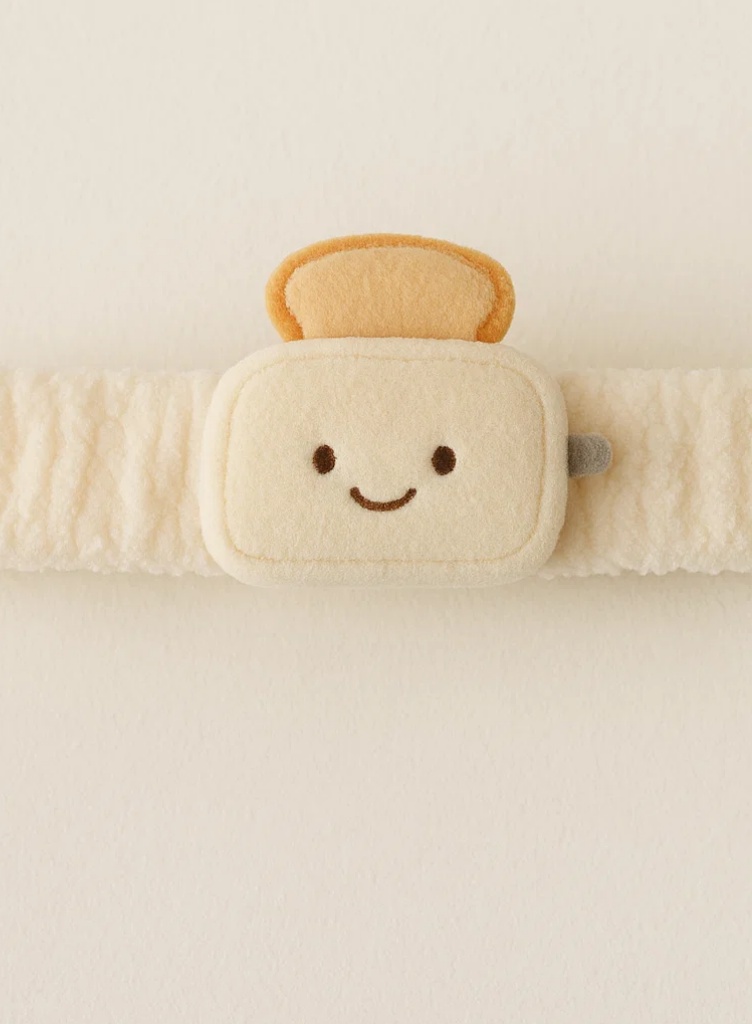 Toaster Plush Baby Headband – Soft & Toasty Look