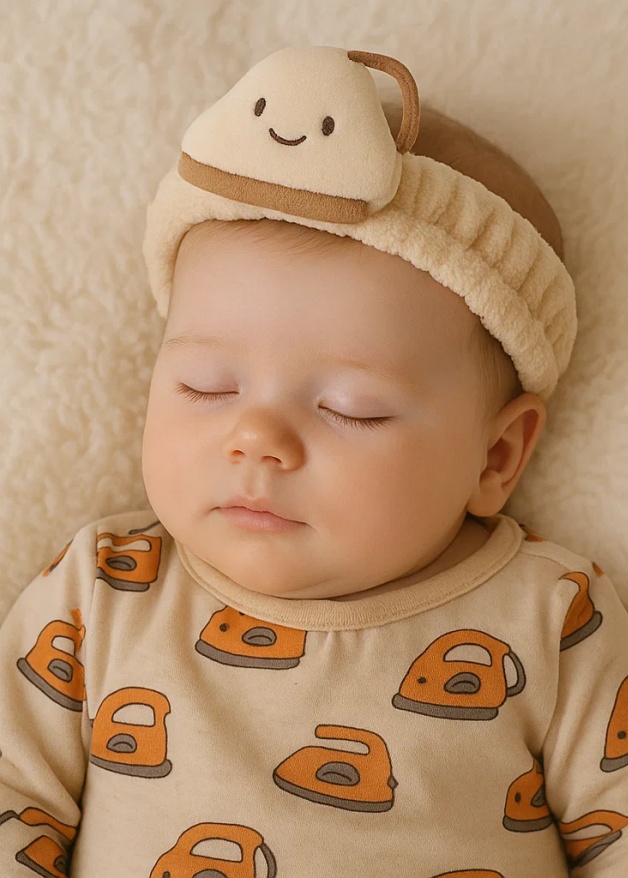 Iron Plush Baby Headband – Mini Home Style
