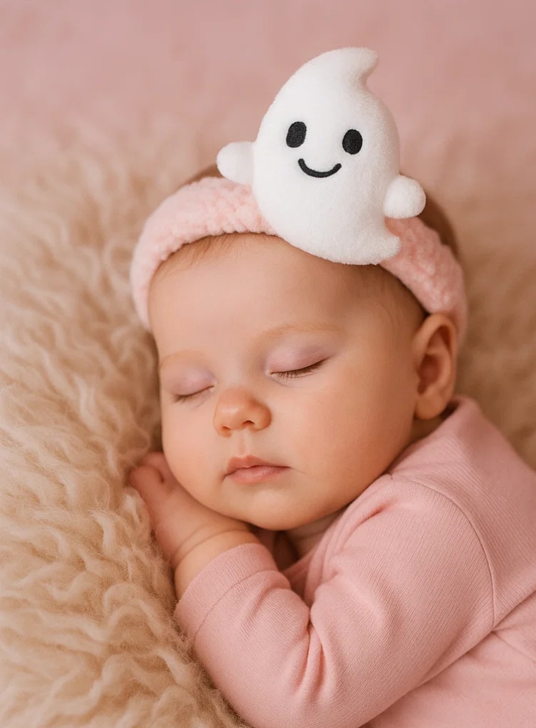Cute Lamb Baby Headband – Soft Plush Cartoon Infant Hair Accessory