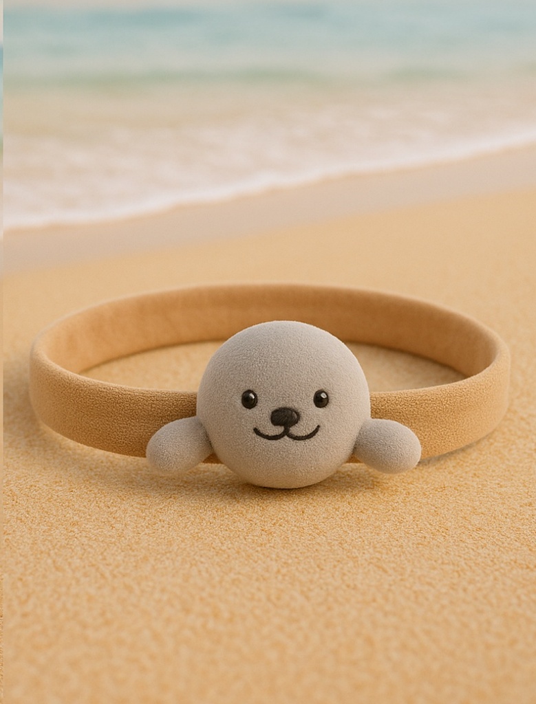 Seal Baby Headband with Ears – Ultra Soft and Stretchy for Comfortable Fit