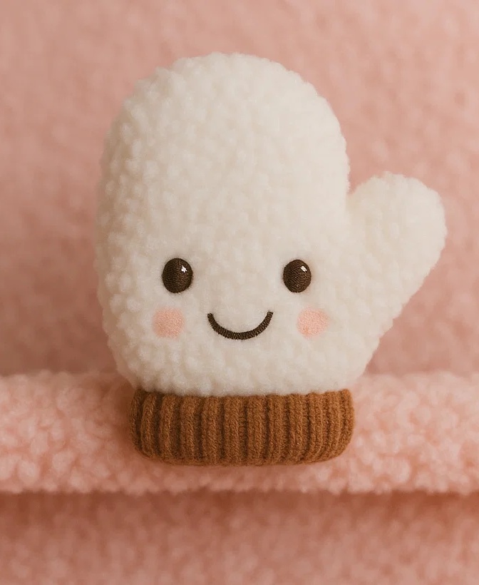 Glove Plush Baby Headband - Soft Cartoon Infant Hair Accessory