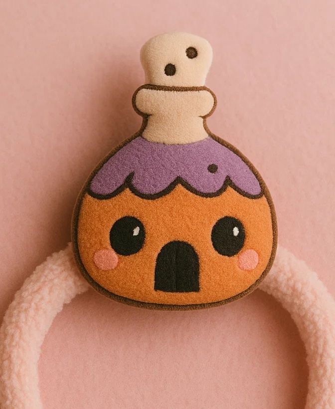 Magic Potion Plush Baby Headband - Soft Cartoon Infant Hair Accessory