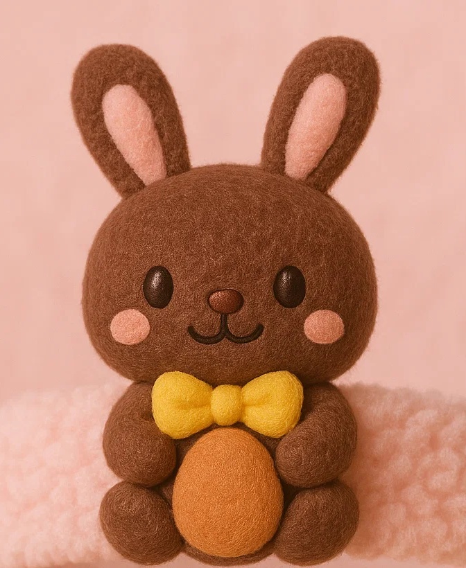 Bunny Plush Baby Headband - Soft Cartoon Infant Hair Accessory