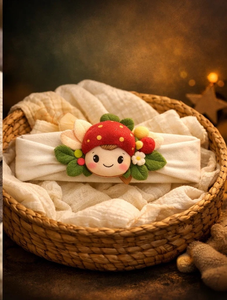 Niedliche Baby-Haarbänder mit Blumenkopf und Haselnuss – Ein Highlight für Ihr Geschäft