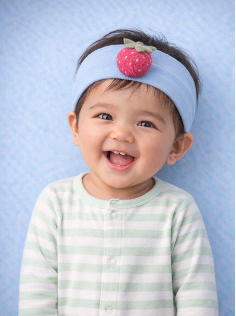 Sweet Strawberry Baby Headband – Soft Texture & Fresh Look That Sells