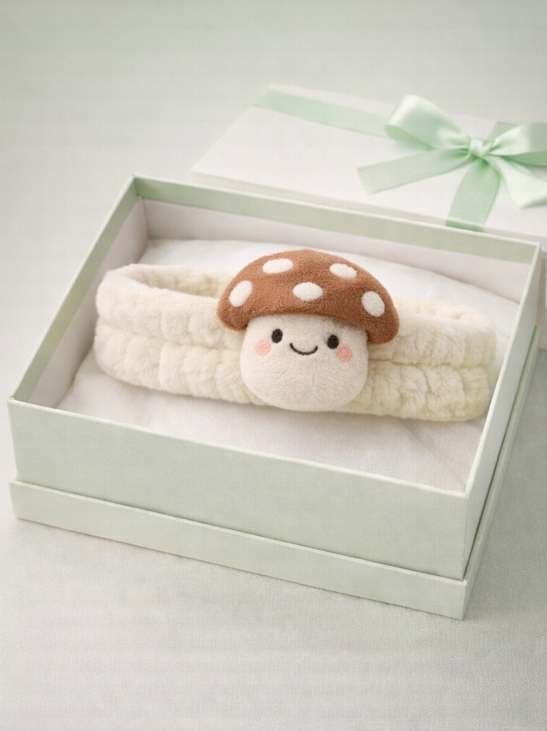 Cute Mushroom Baby Headband – A Perfect Addition to Nature-Themed Baby Collections