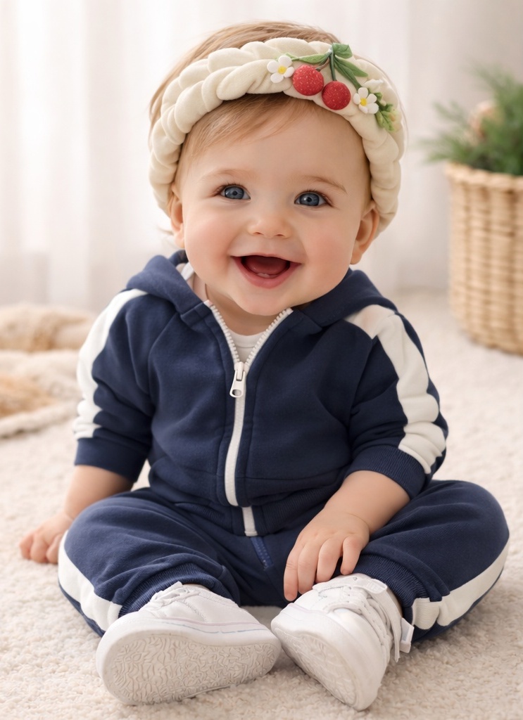 Bandeaux pour bébé en peluche fruits – Accessoires adorables pour détaillants et photos nouveau-nés