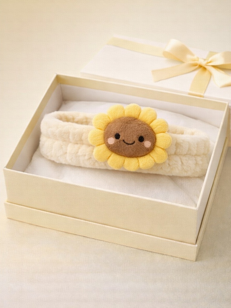 Sunflower Baby Headband – Bright and Cheerful Style That Enhances Gift Boxes Instantly