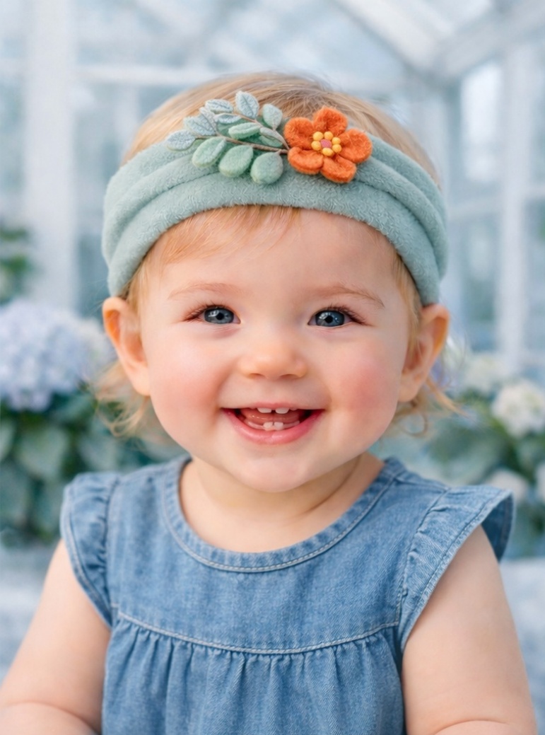 Bandeaux bébé mignons avec poupées en peluche : Appréciés des clients B2B