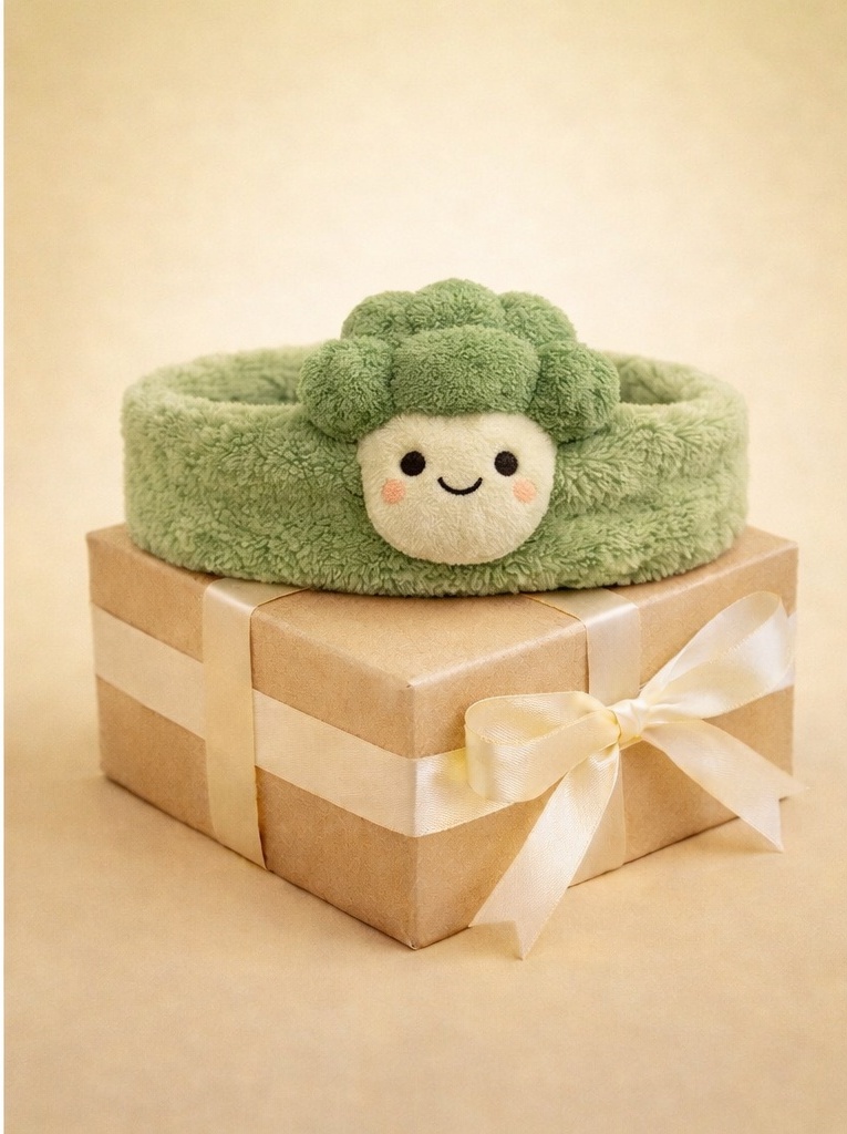 Bandeau bébé doux et amusant en forme de brocoli – parfait pour les cadeaux d'entreprise