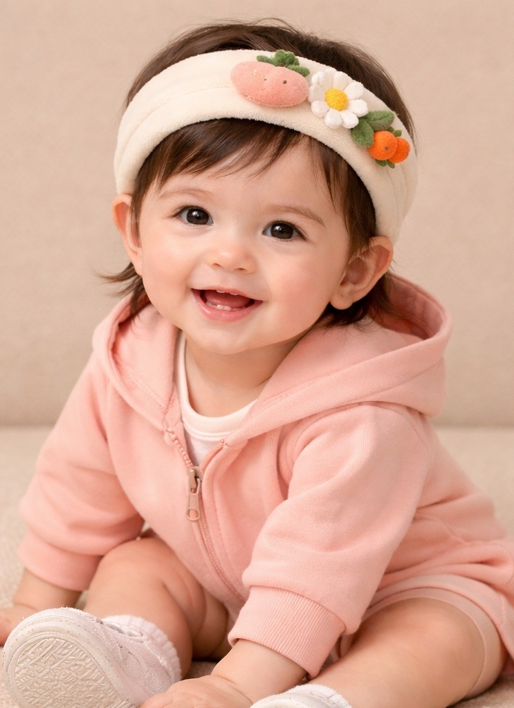 Diademas para bebés con muñecos de frutas – Mayorista ideal para boutiques y sesiones de fotos