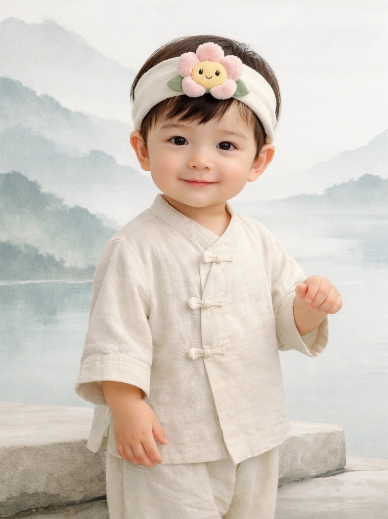 Sweet Pink Daisy Baby Headband - A Fresh and Playful Accessory