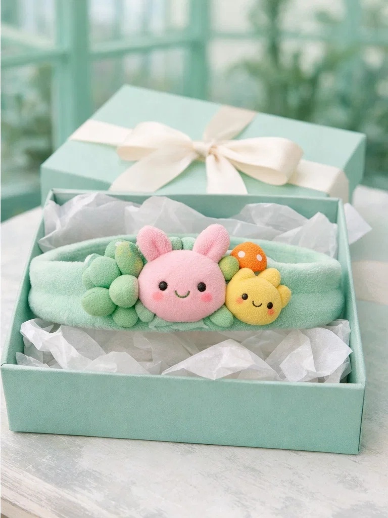 Cute Bunny Cartoon Baby Headband – Soft Baby Hairband for Retail & Wholesale