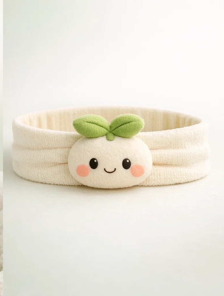Bandeau bébé peluche personnage pousse pour acheteurs B2B et collections boutique