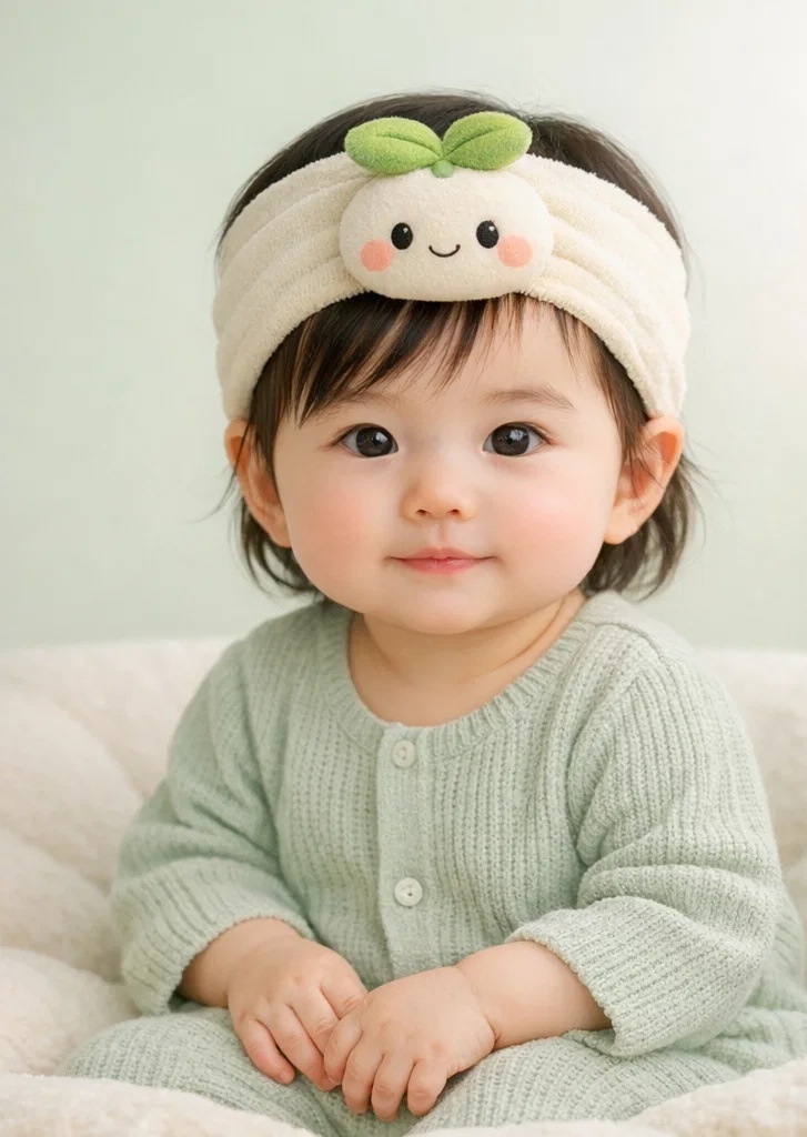 Bandeau bébé peluche personnage pousse pour acheteurs B2B et collections boutique